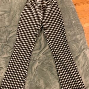 Urban Outfitters gingham flare pants